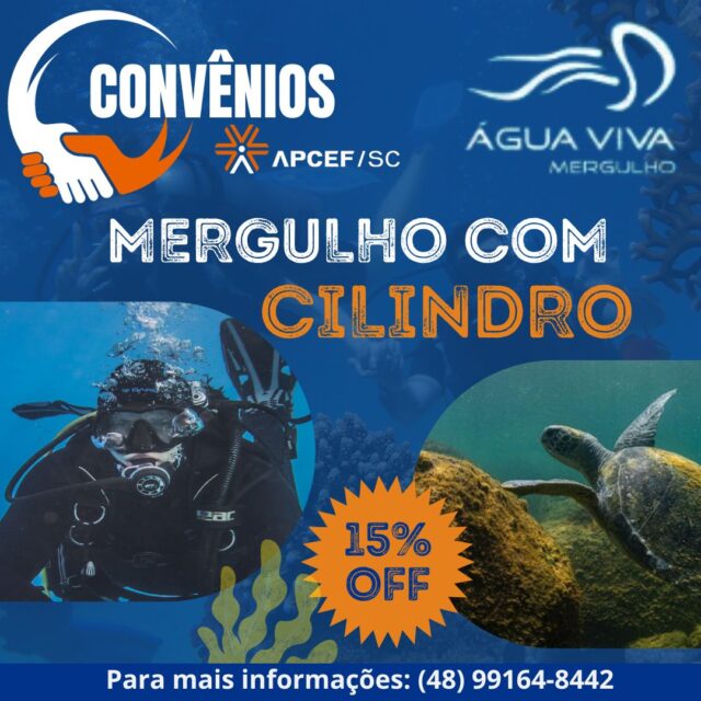 Água Viva Mergulho: Explorando o mundo subaquático de Florianópolis.
