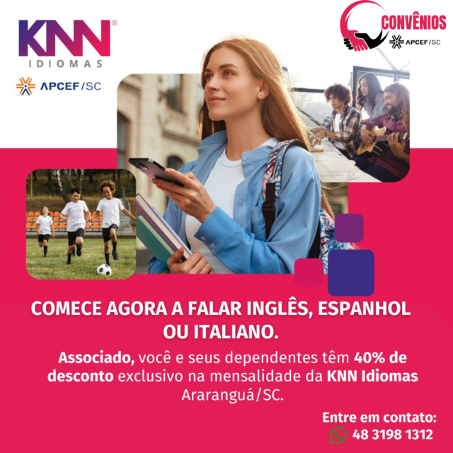 NOVO Convênio: KNN Idiomas – Araranguá/SC